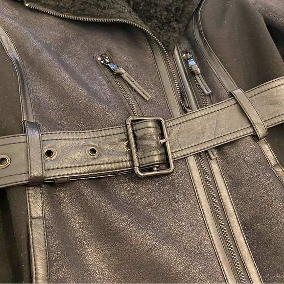 Vince Faux Suede Camuto Fall Winter Coat - Picture 6 of 11